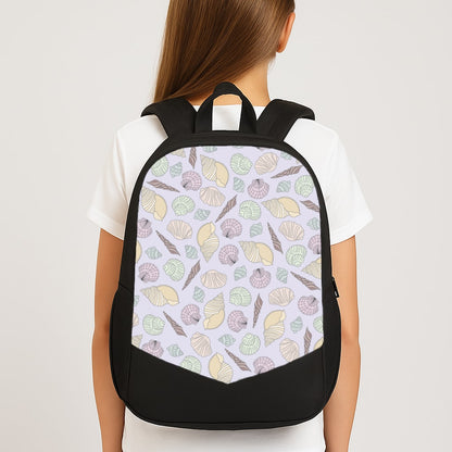 Seashells Pattern 7 Large School Bag