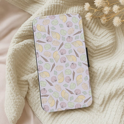 Seashells Pattern 7 Wallet Phone Case