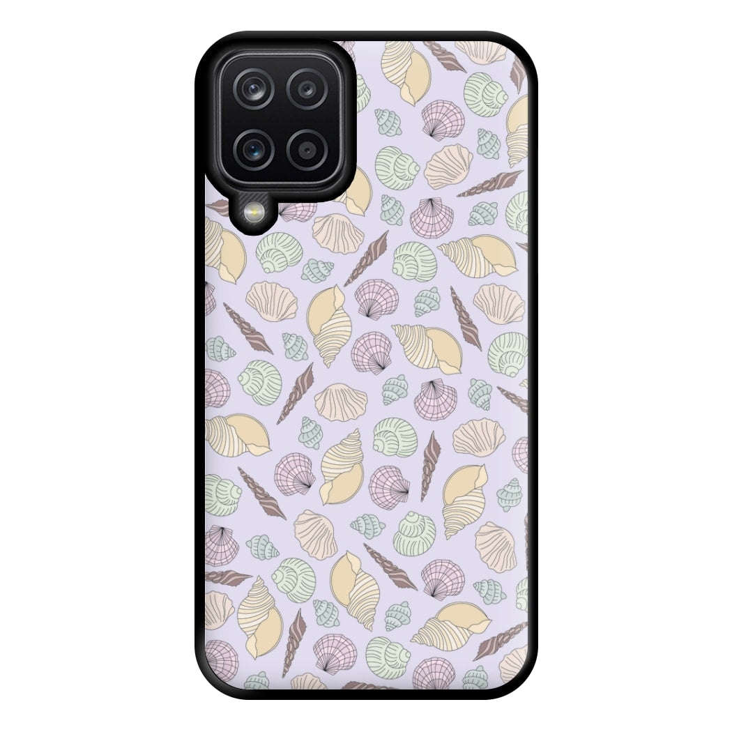 Seashells Pattern 7 Phone Case for Galaxy A12