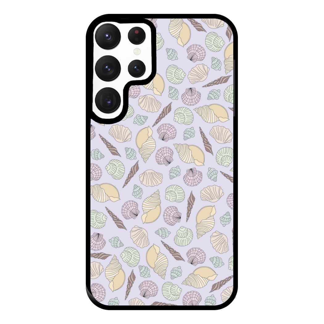 Seashells Pattern 7 Phone Case for Galaxy S22 Ultra