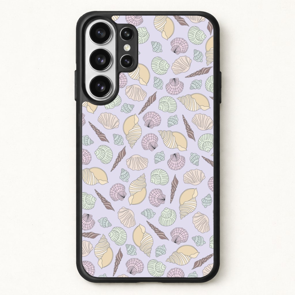 Seashells Pattern 7 Phone Case for Galaxy S26 Ultra