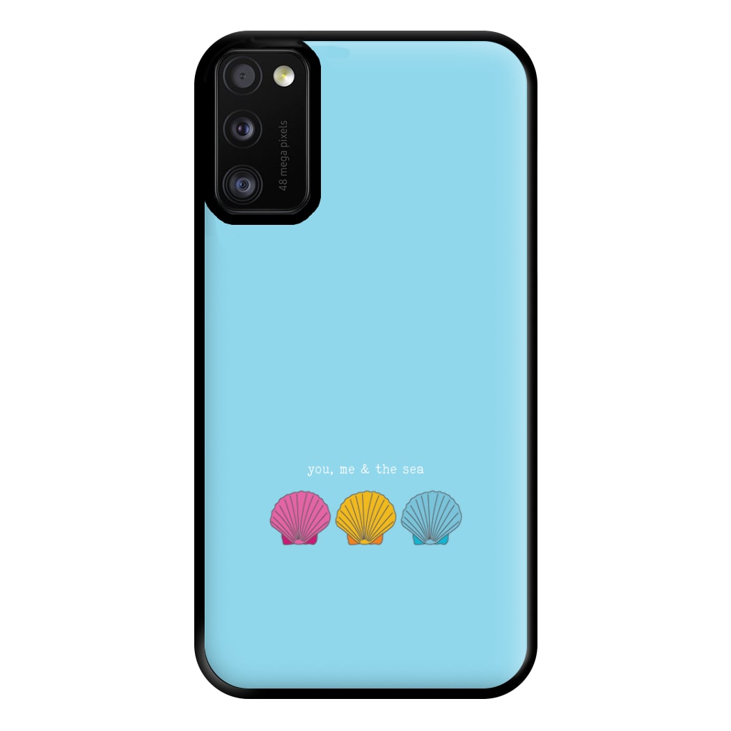 You, Me And The Sea - Seashells Phone Case for Galaxy A41