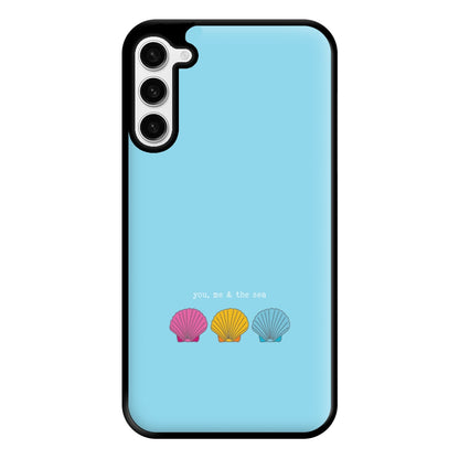 You, Me And The Sea - Seashells Phone Case for Galaxy S23 Plus