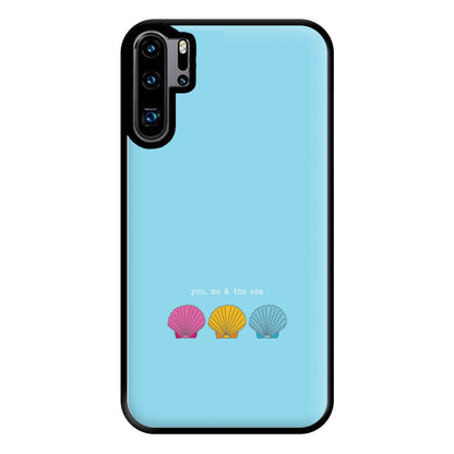 You, Me And The Sea - Seashells Phone Case for Huawei P30 Pro