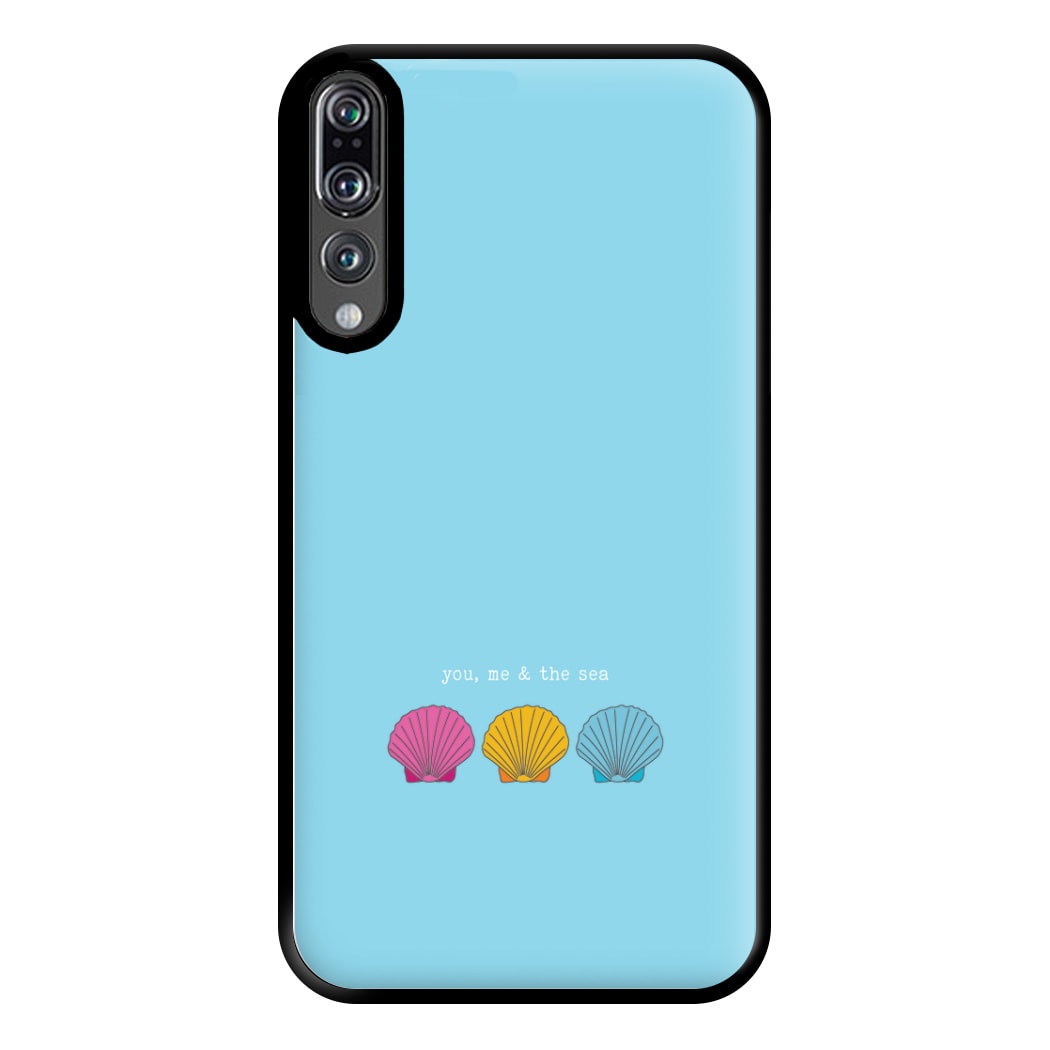 You, Me And The Sea - Seashells Phone Case for Huawei P20 Pro