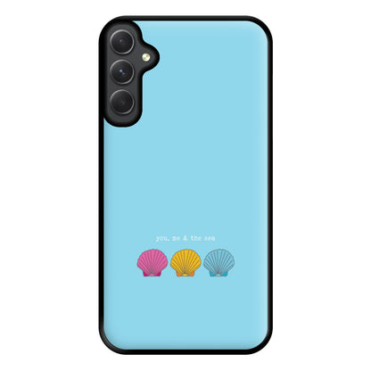 You, Me And The Sea - Seashells Phone Case for Galaxy A14