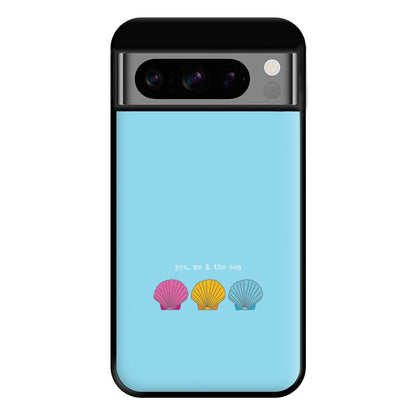 You, Me And The Sea - Seashells Phone Case for Google Pixel 8 Pro