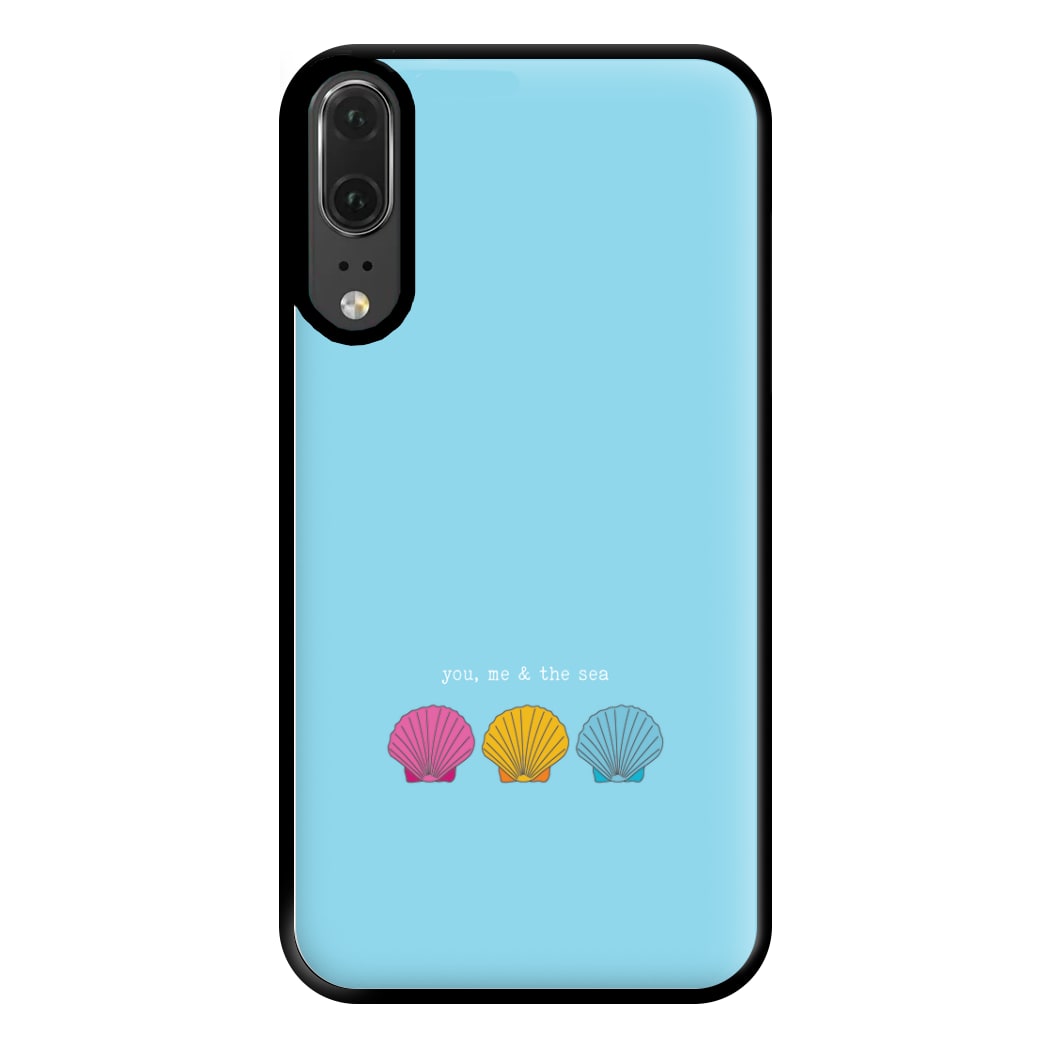 You, Me And The Sea - Seashells Phone Case for Huawei P20