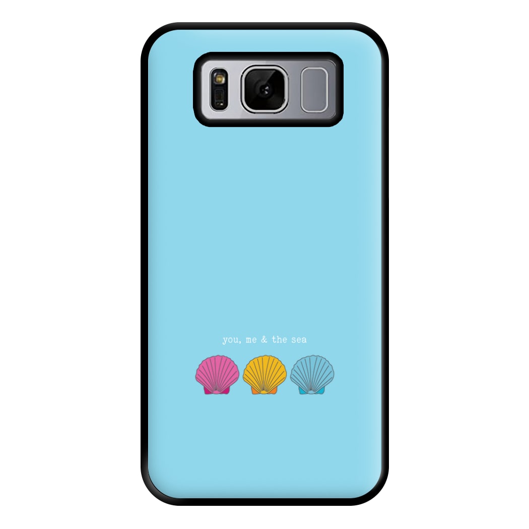 You, Me And The Sea - Seashells Phone Case for Galaxy S8 Plus