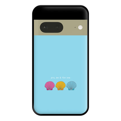 You, Me And The Sea - Seashells Phone Case for Google Pixel 7a