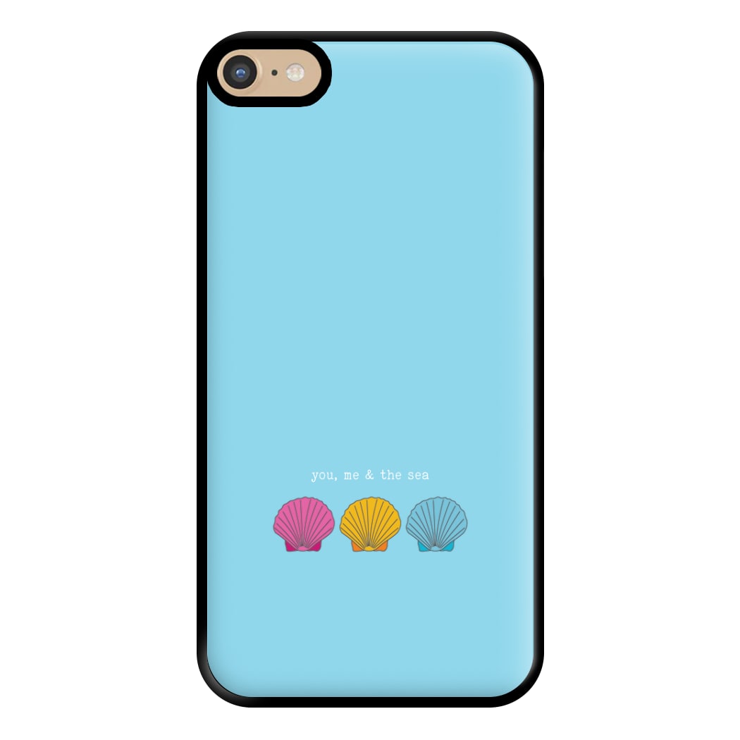 You, Me And The Sea - Seashells Phone Case for iPhone 6 Plus / 7 Plus / 8 Plus