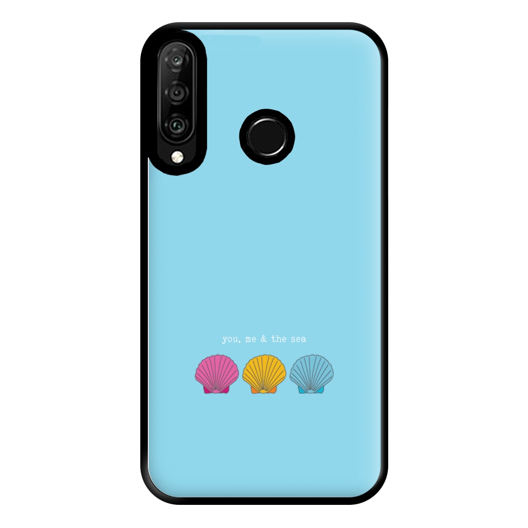 You, Me And The Sea - Seashells Phone Case for Huawei P30 Lite