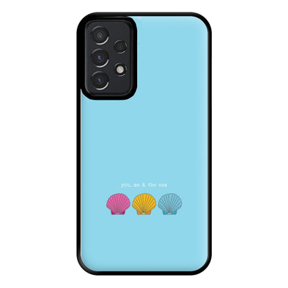 You, Me And The Sea - Seashells Phone Case for Galaxy A52 / A52s