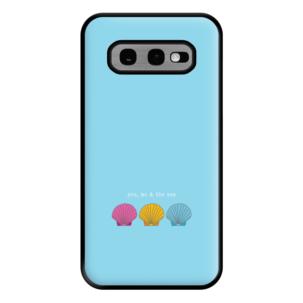 You, Me And The Sea - Seashells Phone Case for Galaxy S10e