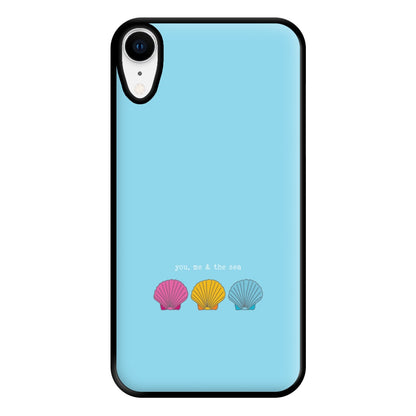 You, Me And The Sea - Seashells Phone Case for iPhone XR