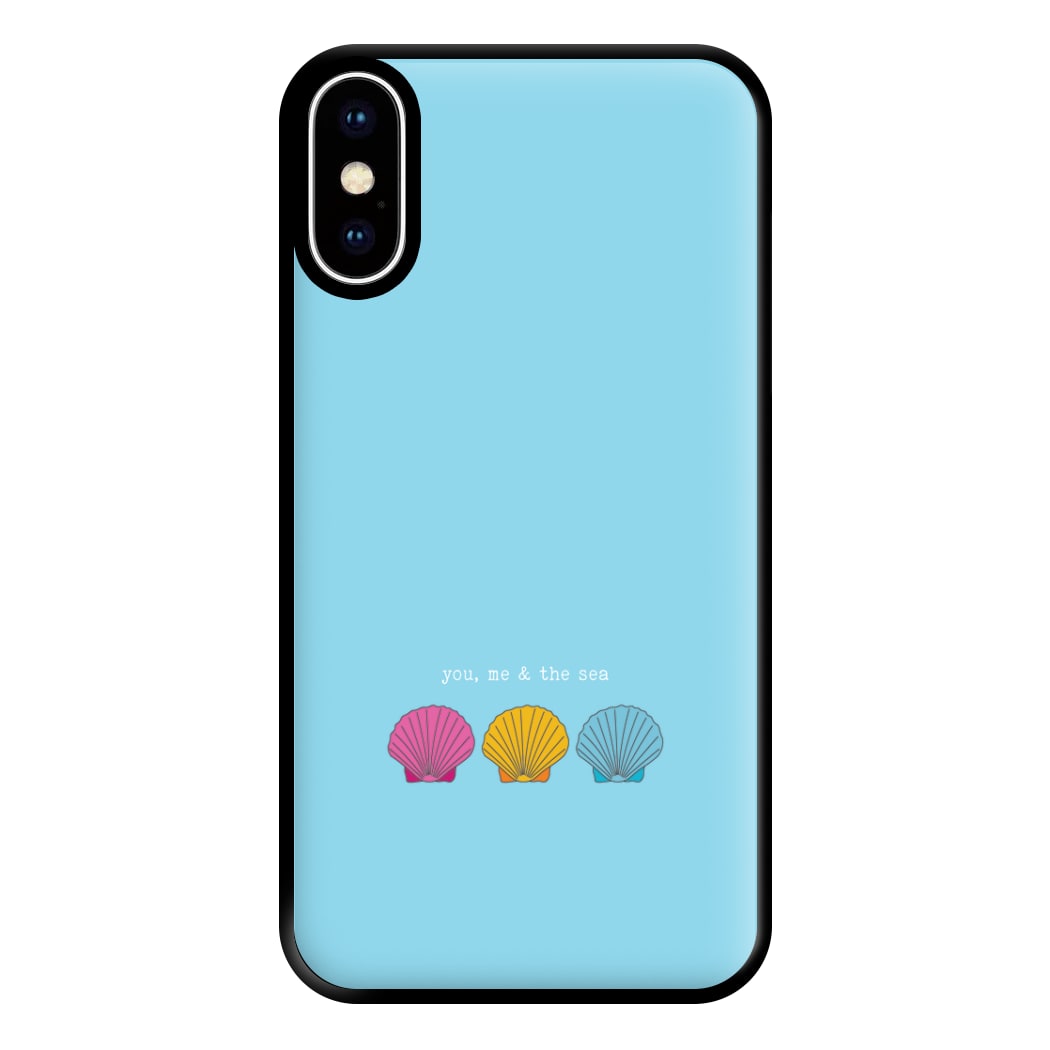 You, Me And The Sea - Seashells Phone Case for iPhone XS Max