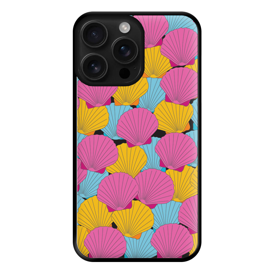 Seashells Pattern 9 Phone Case for iPhone 16 Pro Max