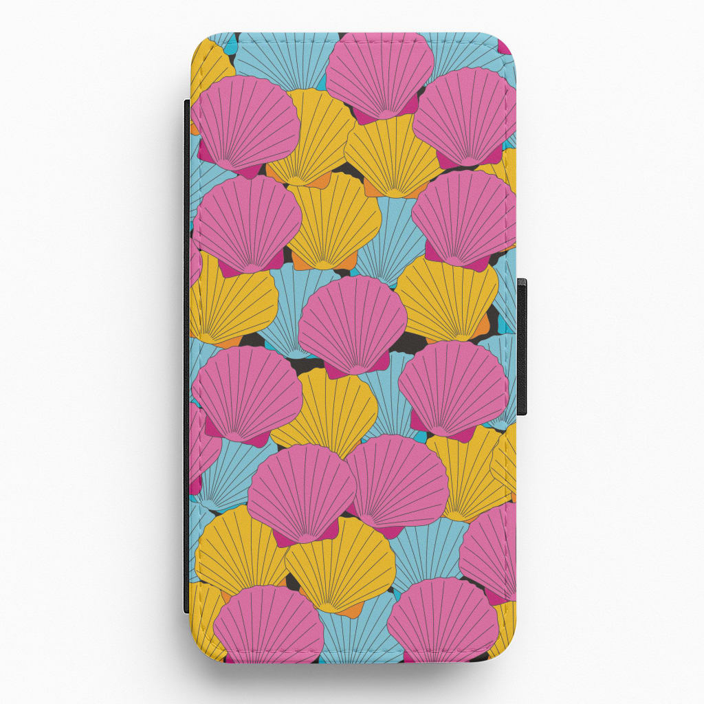 Seashells Pattern 9 Flip / Wallet Phone Case