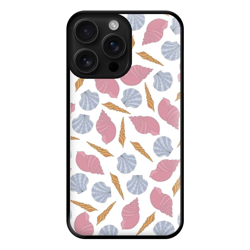 Seashells Pattern 10 Phone Case for iPhone 16 Pro Max