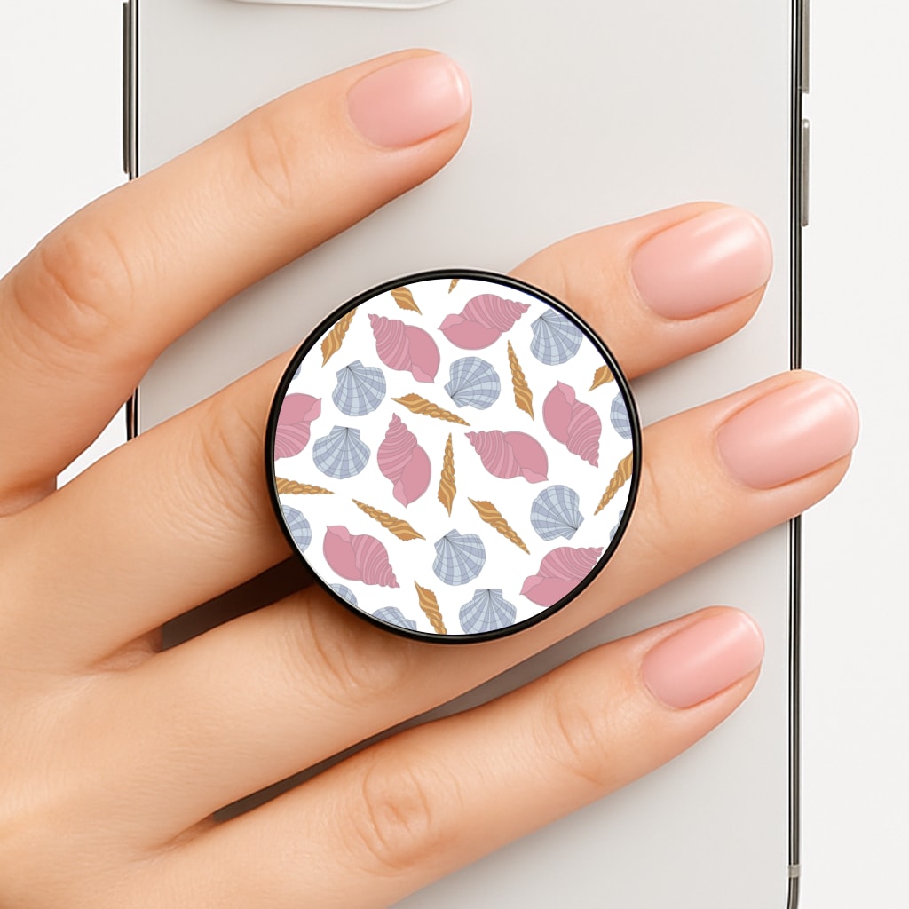 Seashells Pattern 10 Phone Grip