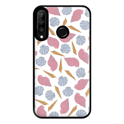 Seashells Pattern 10 Phone Case for Huawei P30 Lite