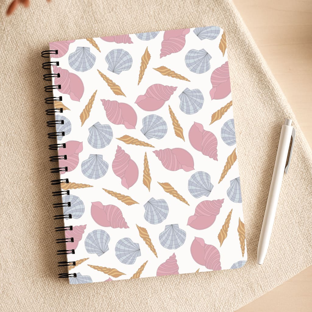 Seashells Pattern 10 Notepad