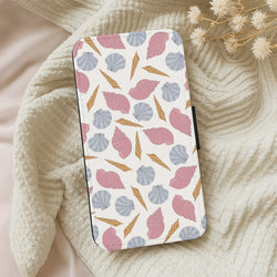 Seashells Pattern 10 Wallet Phone Case
