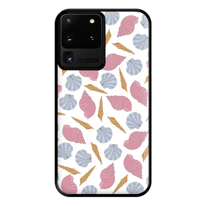 Seashells Pattern 10 Phone Case for Galaxy S20 Ultra