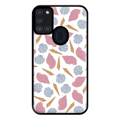 Seashells Pattern 10 Phone Case for Galaxy A21s