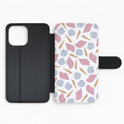 Seashells Pattern 10 Flip Phone Case