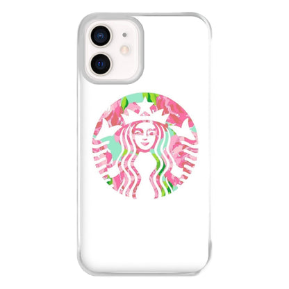 Pink Coffee Logo Phone Case for iPhone 12 Mini