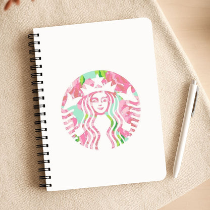 Pink Coffee Logo Notepad
