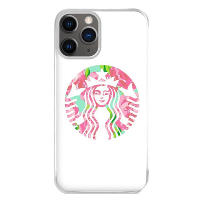 Pink Coffee Logo Phone Case for iPhone 12 Pro Max