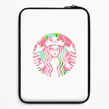 Pink Coffee Logo Universal Laptop Sleeve
