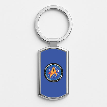 Starfleet command Silver Keyring