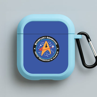 Starfleet command Blue AirPods Case