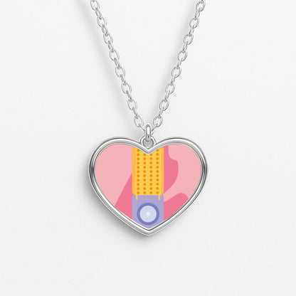 The wand Heart Necklace
