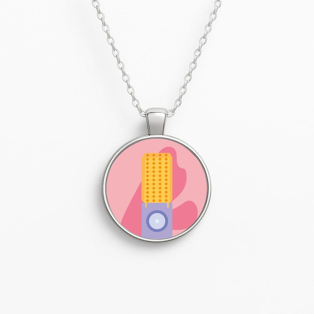 The wand Circle Necklace