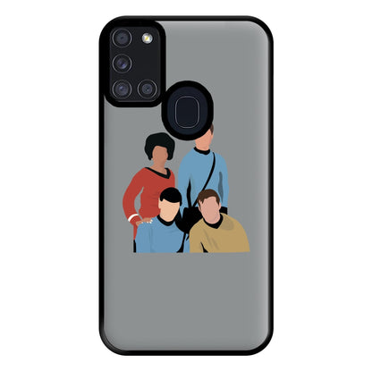 Characters Phone Case for Galaxy A21s