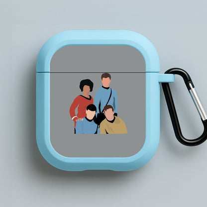 Characters Blue AirPods Case