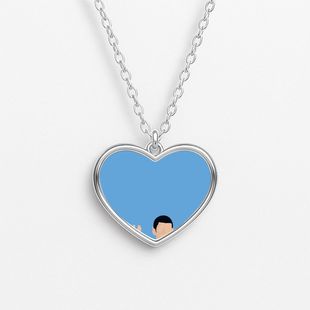 Spock Heart Necklace