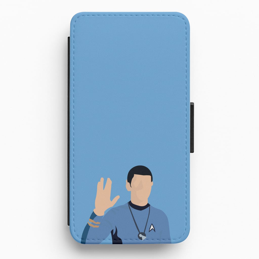 Spock Flip / Wallet Phone Case