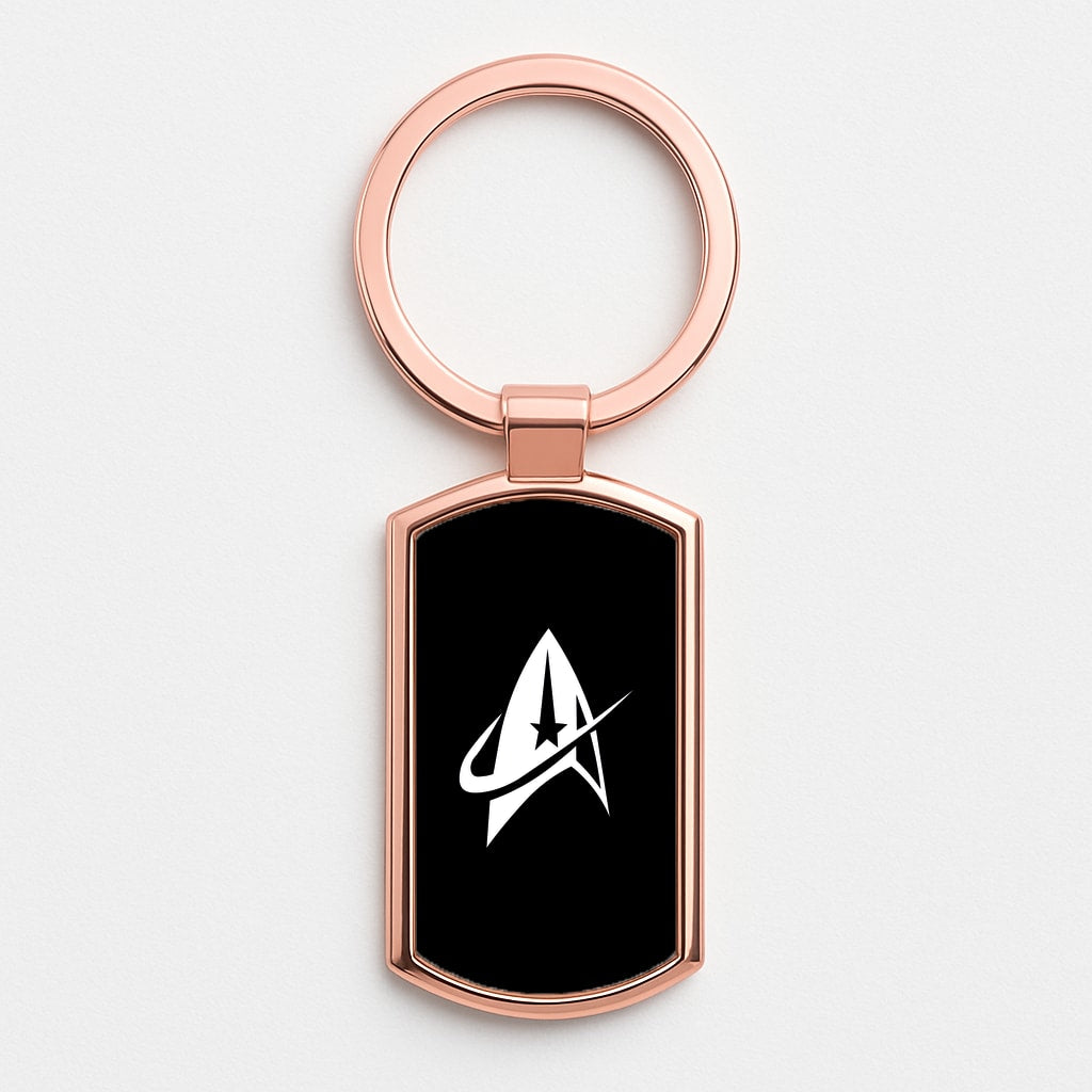 Logo Rose Gold Keyring