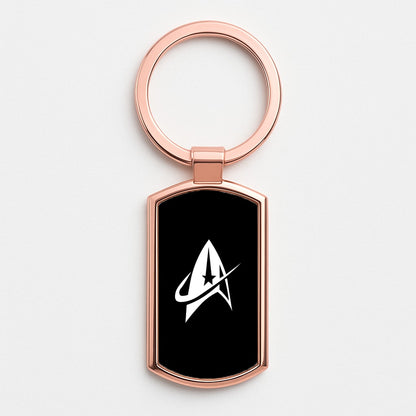 Logo Rose Gold Keyring