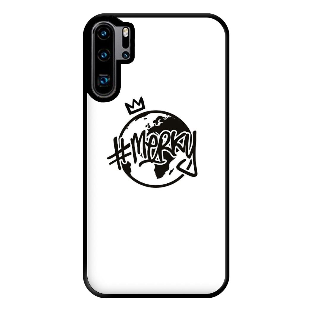 Hashtag Merky Globe Phone Case for Huawei P30 Pro