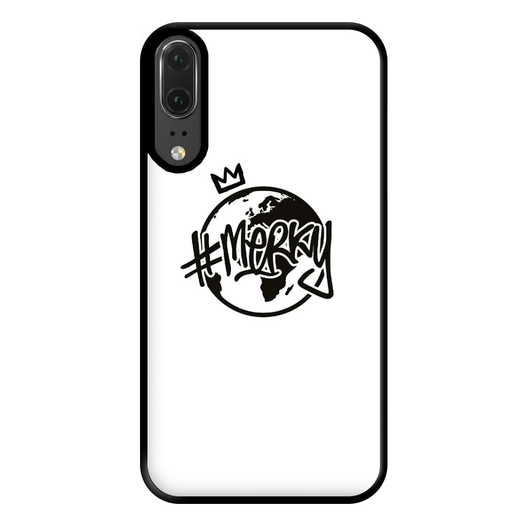 Hashtag Merky Globe Phone Case for Huawei P20