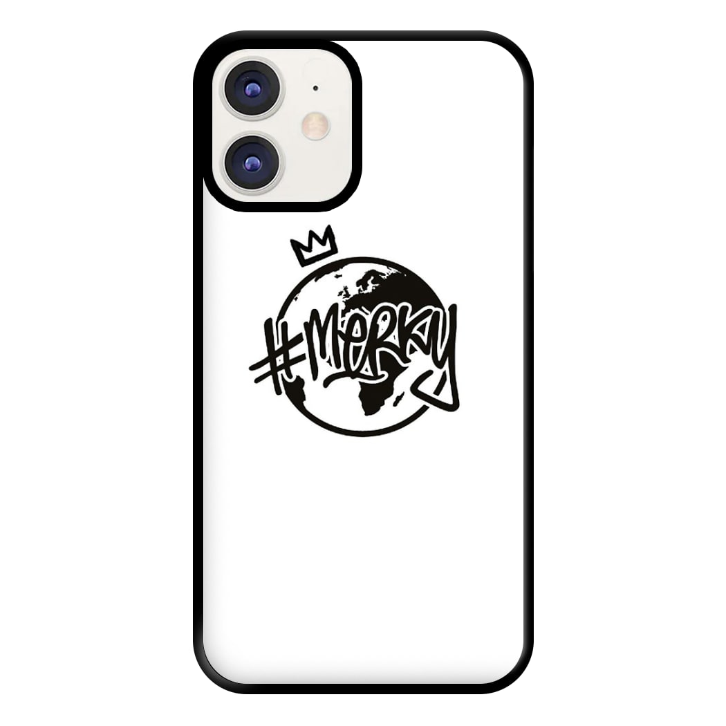 Hashtag Merky Globe Phone Case for iPhone 11