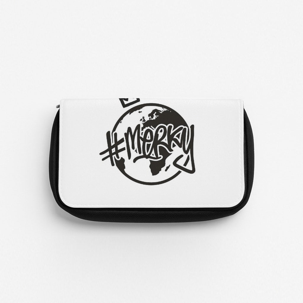 Hashtag Merky Globe Pencil Case