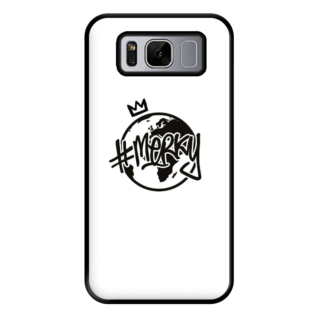 Hashtag Merky Globe Phone Case for Galaxy S8 Plus