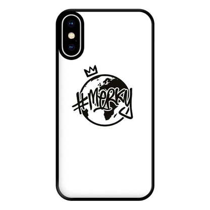 Hashtag Merky Globe Phone Case for iPhone XS Max